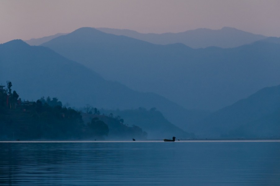 Pewa lake, Pokhara, Nepal. Rytis Kurkulis photography.