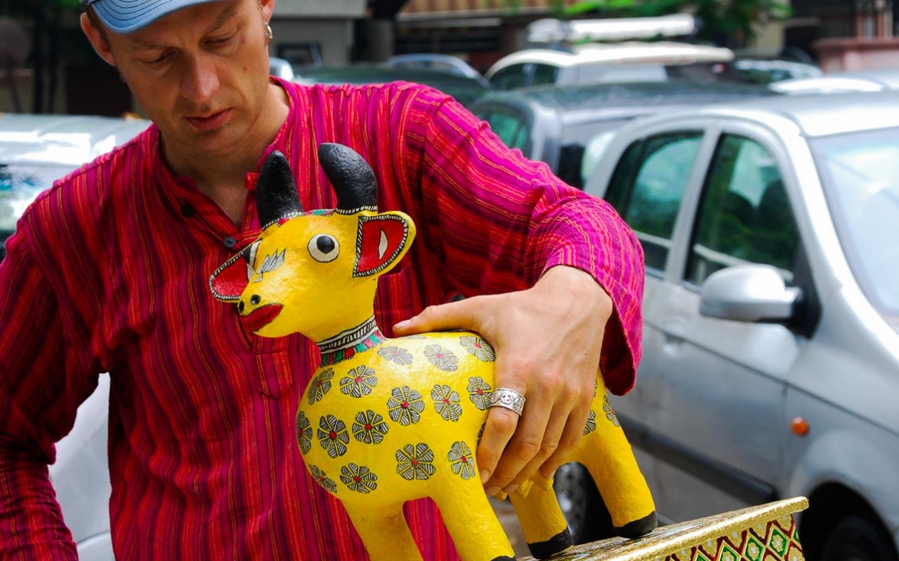 Shooting of Holy Cow / filmuojant Šventą karvę Shooting Holy Cow